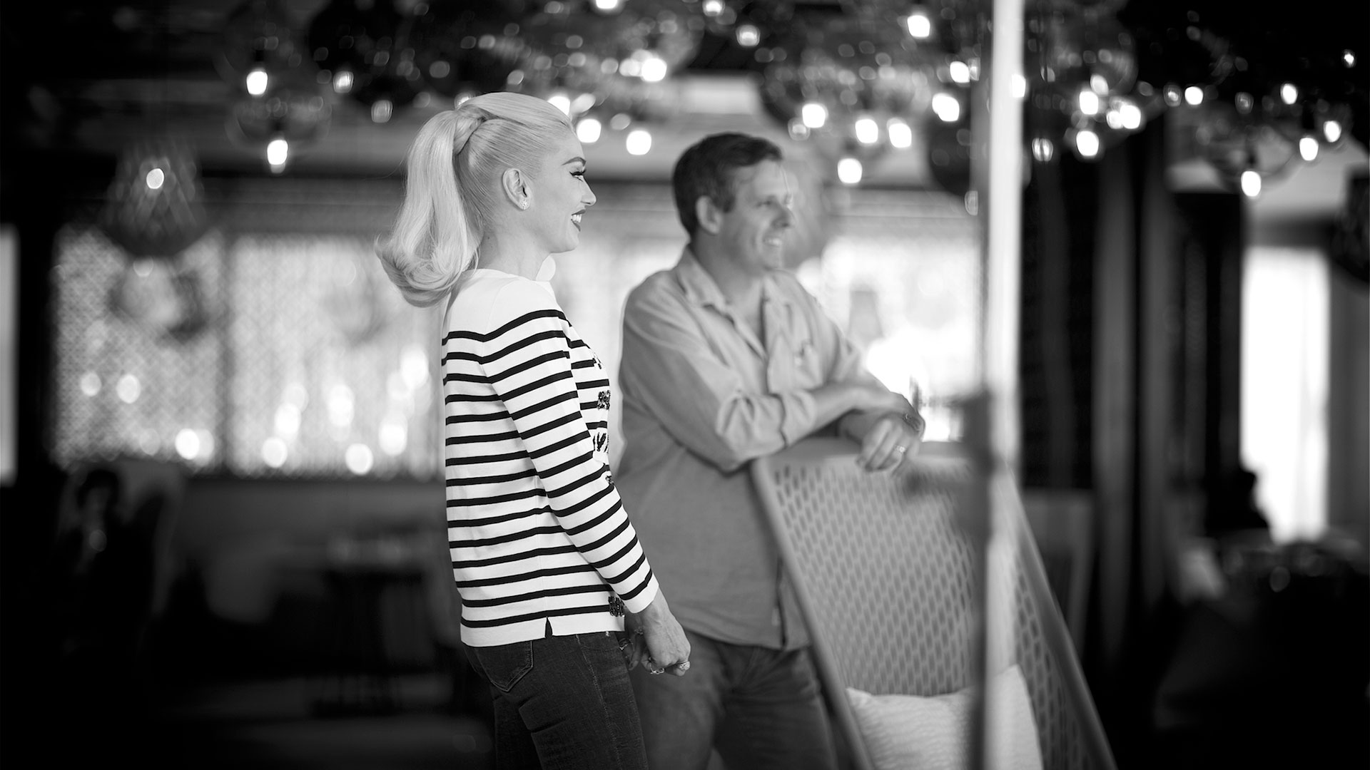 Mike Charlton and Navigation Films on location with Gwen Stefani