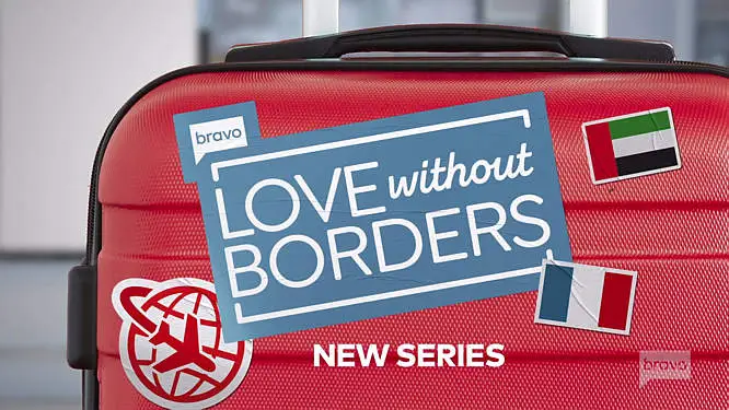 Love Without Borders red suitcase